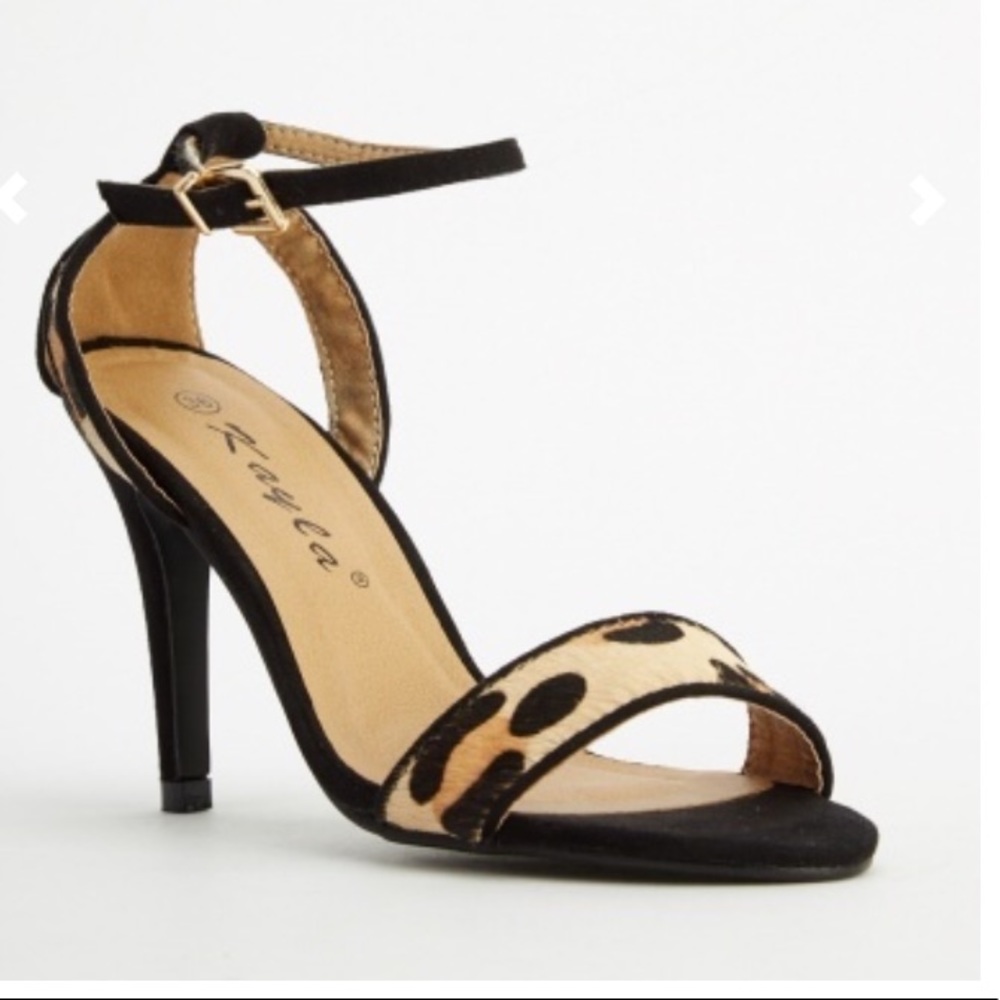 Brand New Leopard Print Fashionable 4" Heel sandal